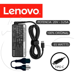 Cargador Lenovo Tipo C de 65W