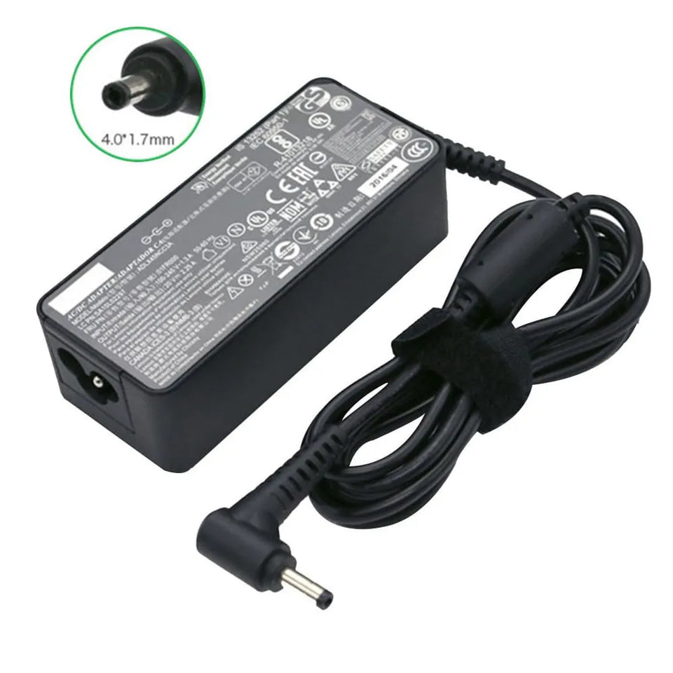 Cargador Lenovo 20V 3.25A 65W (Punta Fina)